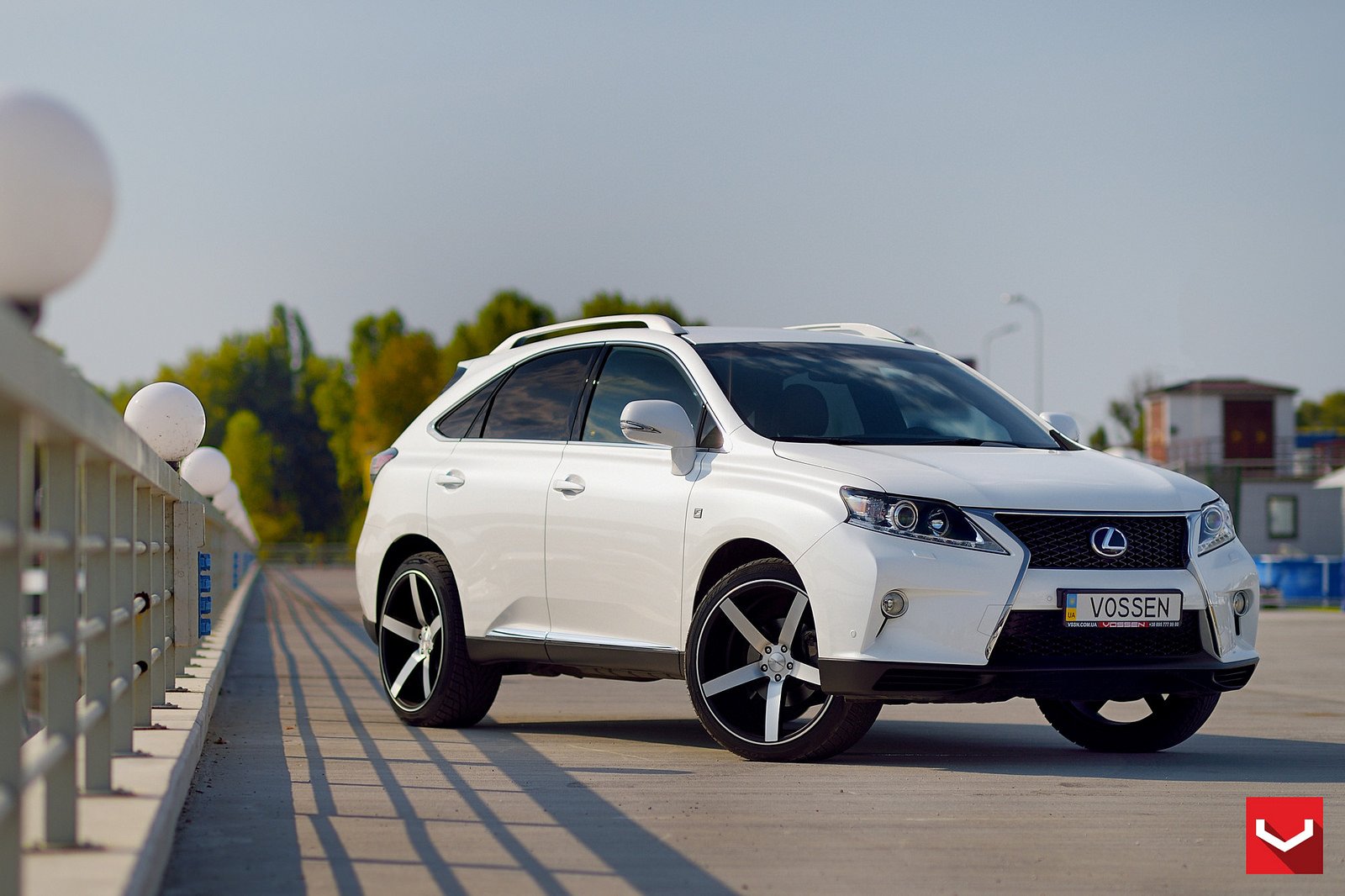 lexus, Rx350, Suv, White, Vossen, Wheels, Tuning, Coupe, Cars Wallpaper