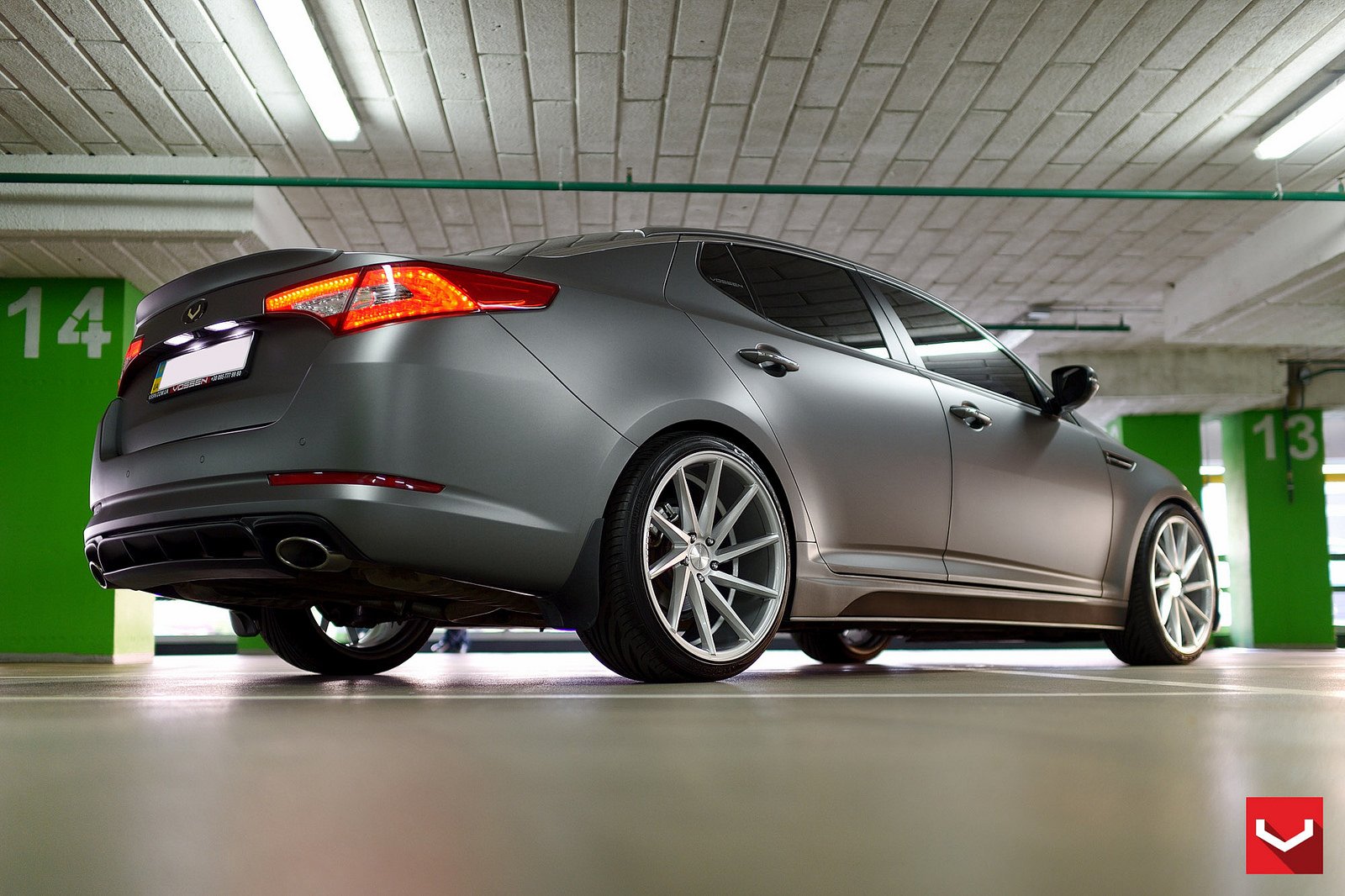 kia, Optima, Vossen, Wheels, Tuning, Coupe, Cars Wallpaper