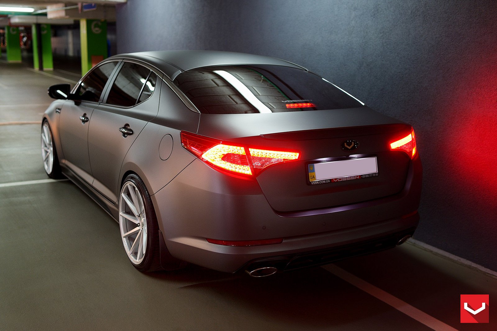 kia, Optima, Vossen, Wheels, Tuning, Coupe, Cars Wallpaper