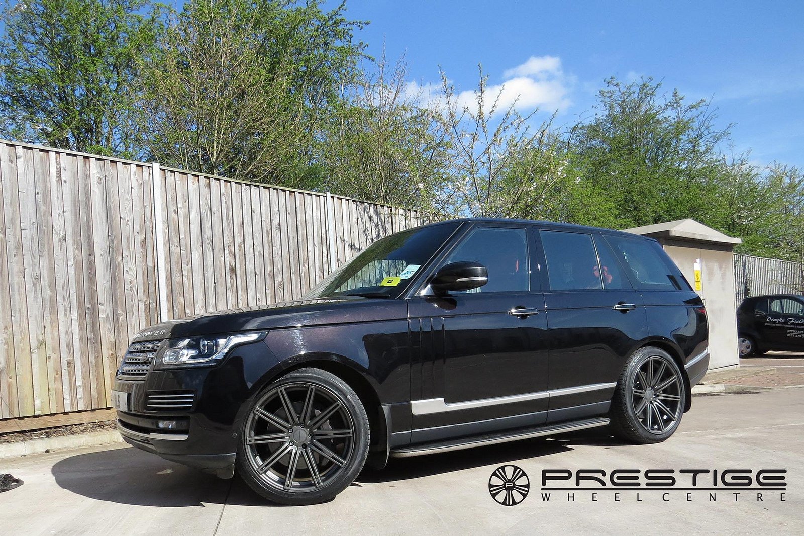 range, Rover, Black, Vossen, Wheels, Tuning, Cars Wallpaper