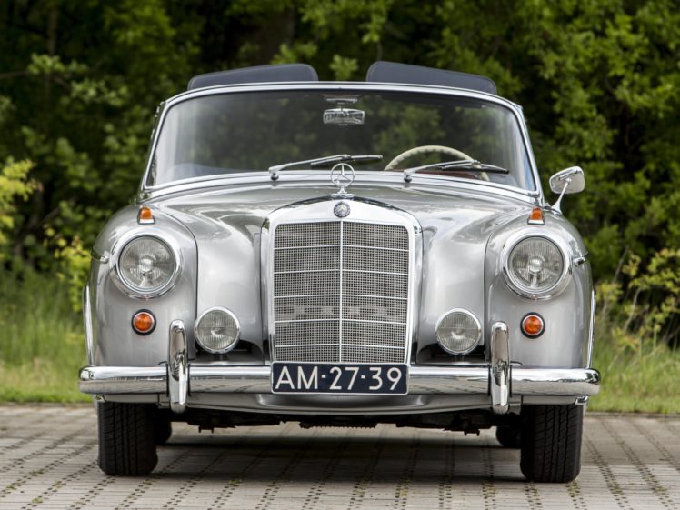 1958, Mercedes, 220 se, Cabriolet, Convertible, Classic, Cars HD Wallpaper Desktop Background