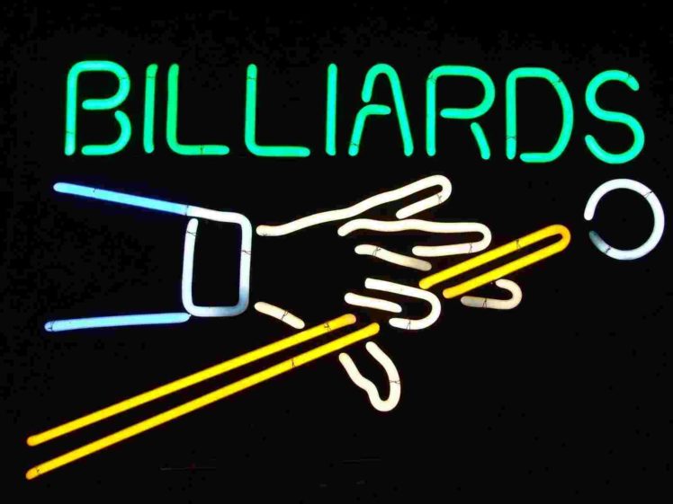 billiards, Pool, Sports, 1pool, Neon, Sign HD Wallpaper Desktop Background