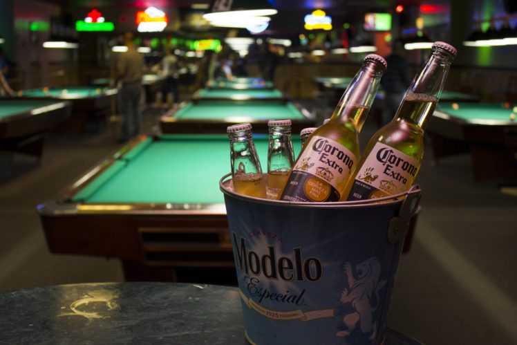 billiards, Pool, Sports, 1pool, Beer, Corona, Alcohol, Cocktail HD Wallpaper Desktop Background