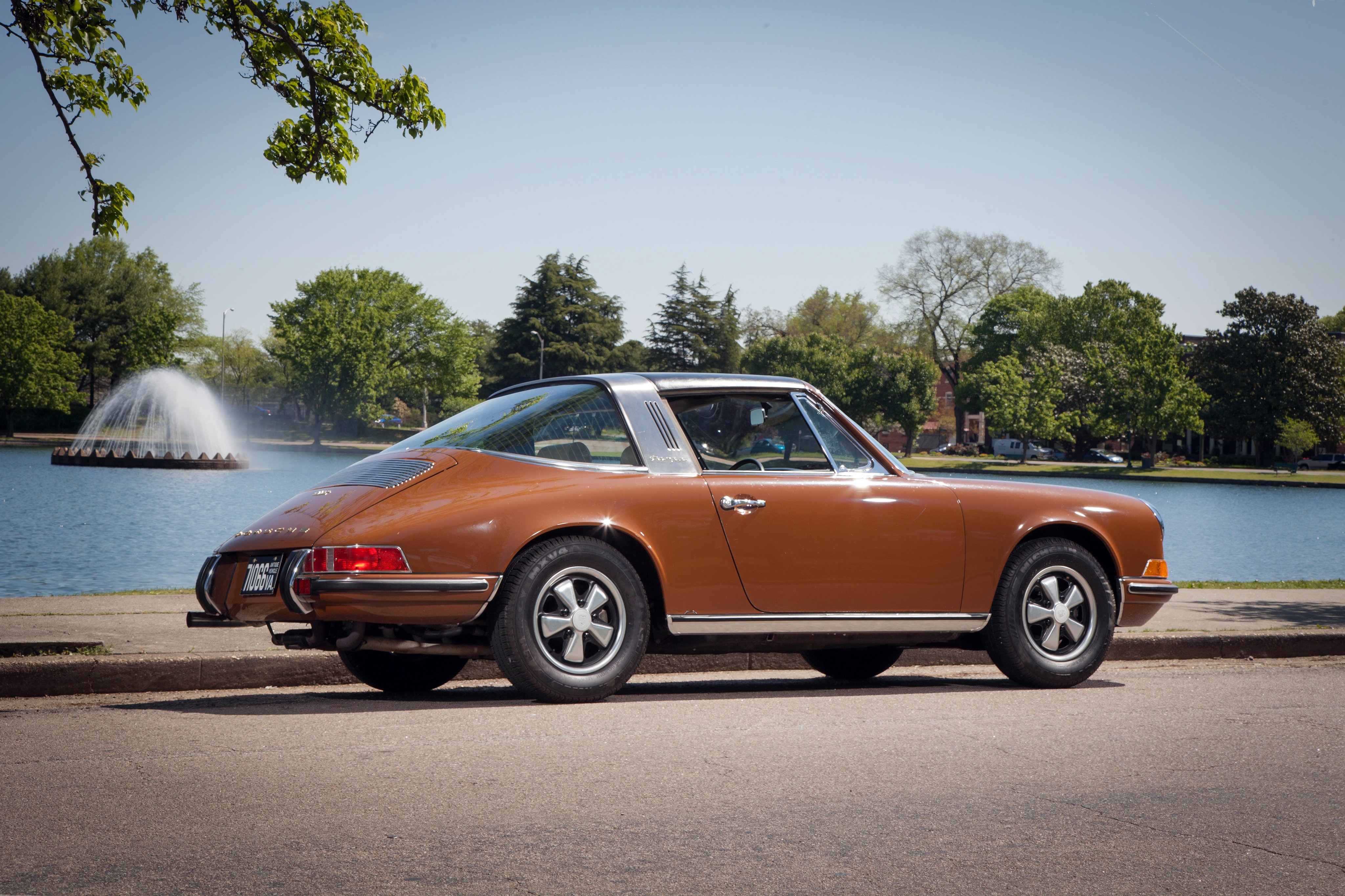 porsche, 911, T, 2, 2, Targa, 1970, Classic, Cars Wallpaper