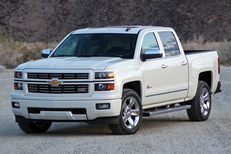 2015, Chevrolet, Silverado, 1500, Custom, Sport, Pickup, Cars, White HD Wallpaper Desktop Background