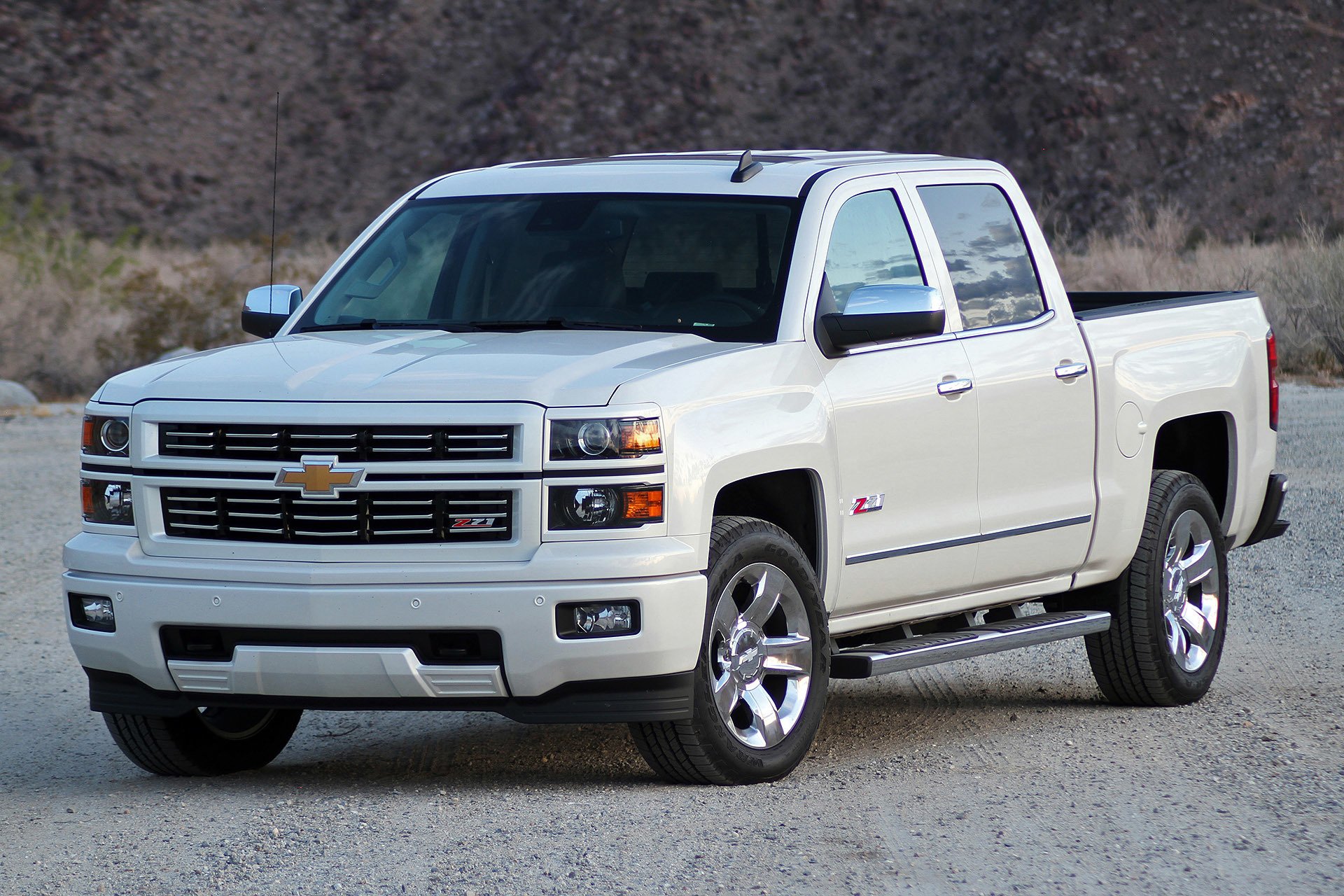 2015, Chevrolet, Silverado, 1500, Custom, Sport, Pickup, Cars, White Wallpaper