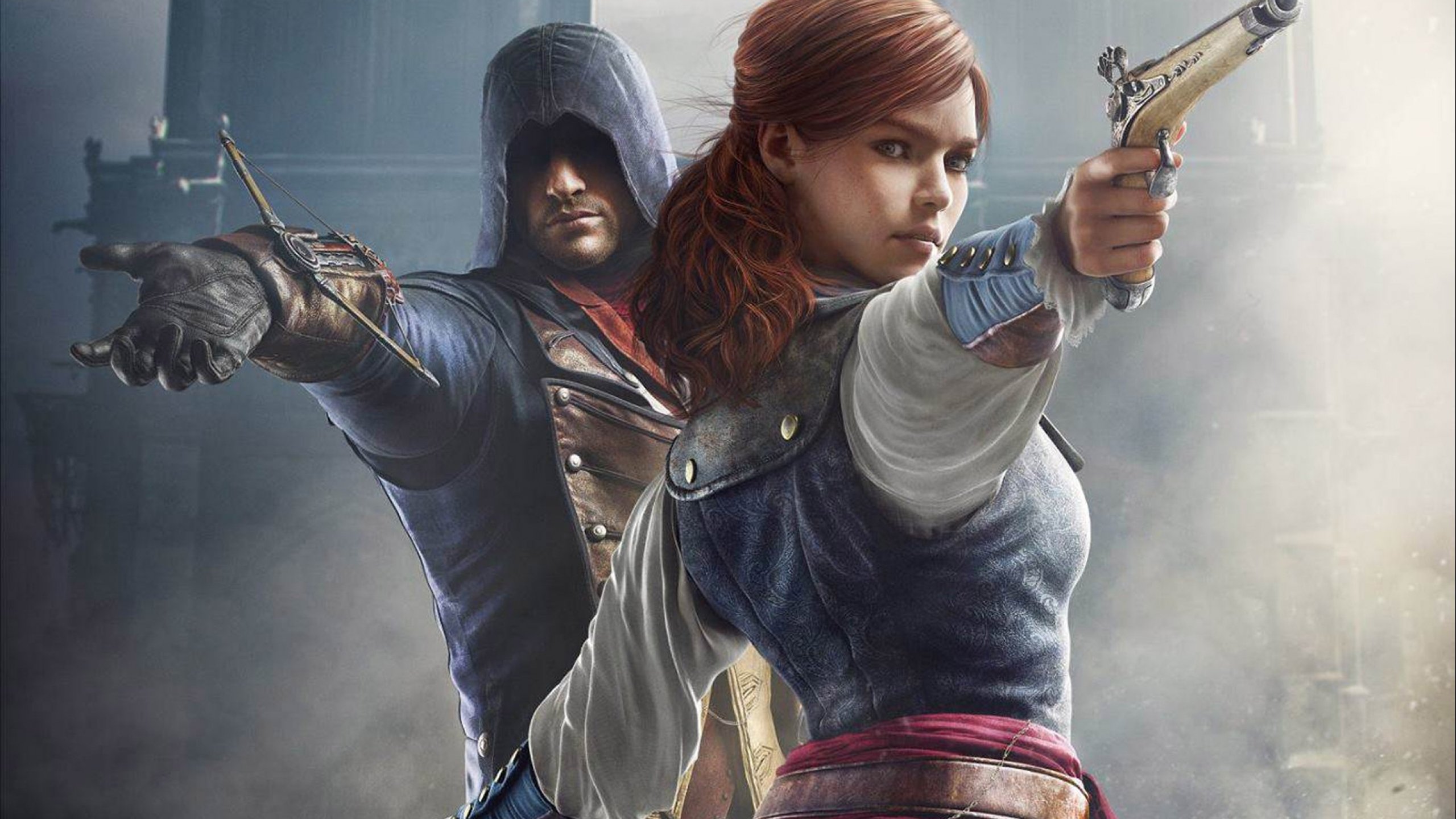 assassins, Creed, Unity, Fantasy, Action, Adventure, Fighting, Warrior Wallpaper