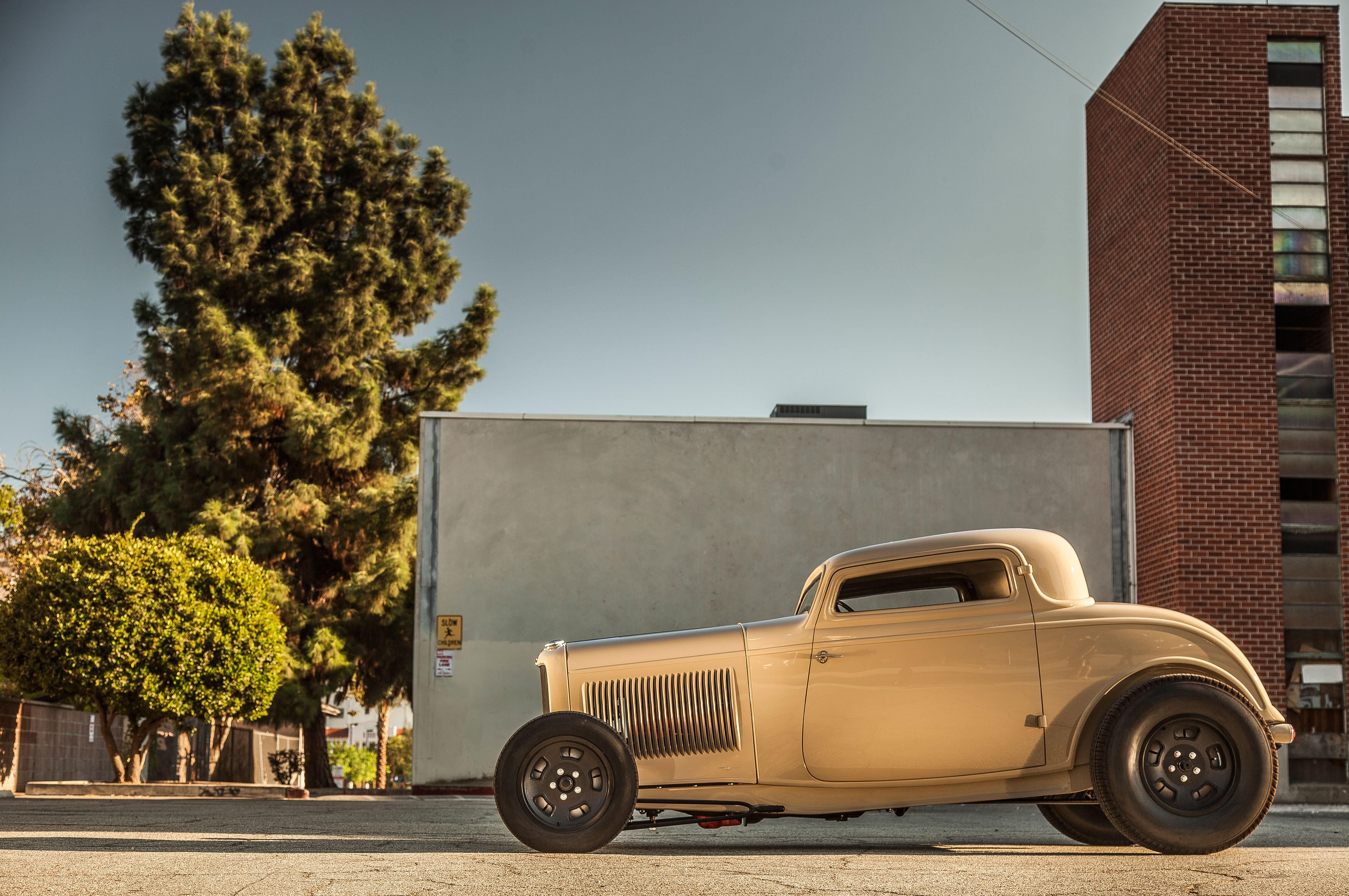 1932, Ford, Deuce, Coupe, Three, Window, Hot, Rod, Hotrod, Chopped, Top, Usa, 5616x3730 01 Wallpaper