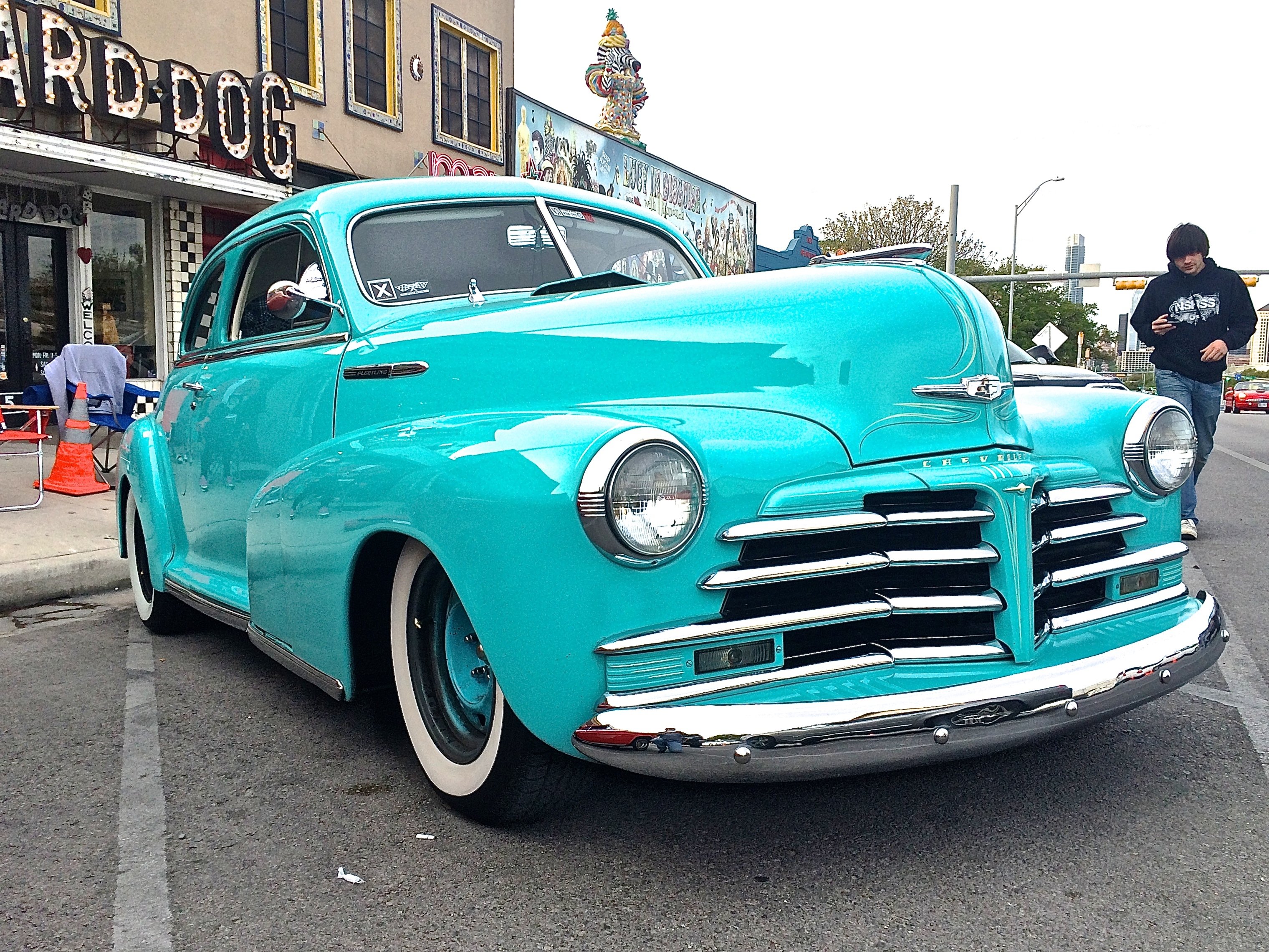 1947, Chevrolet, Chevy, Fleetline, Custom, Hot, Rod, Old, School, Low, Usa, 3040x2280 Wallpaper