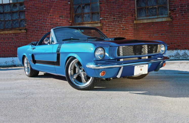 1965, Ford, Mustang, Convertible, Muscle, Pro, Touring, Blue, Super, Street, Usa, 2048×1340 01 HD Wallpaper Desktop Background