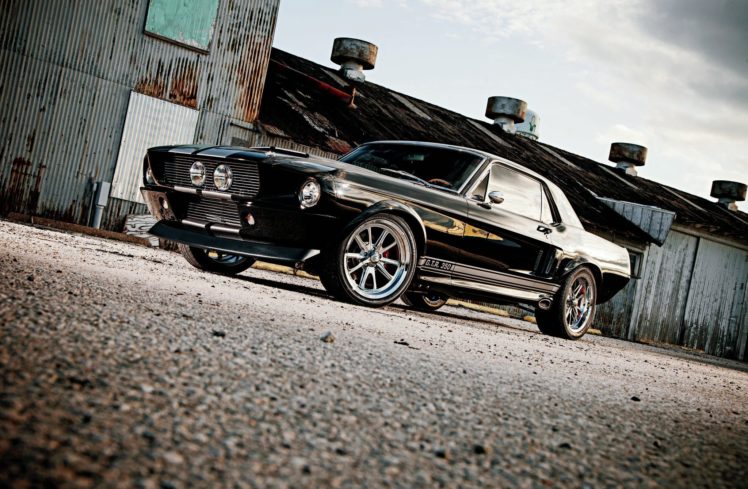 1967, Ford, Mustang, Shelby, Gt350, Super, Street, Pro, Touring, Black, Usa, 2048×1340 01 HD Wallpaper Desktop Background