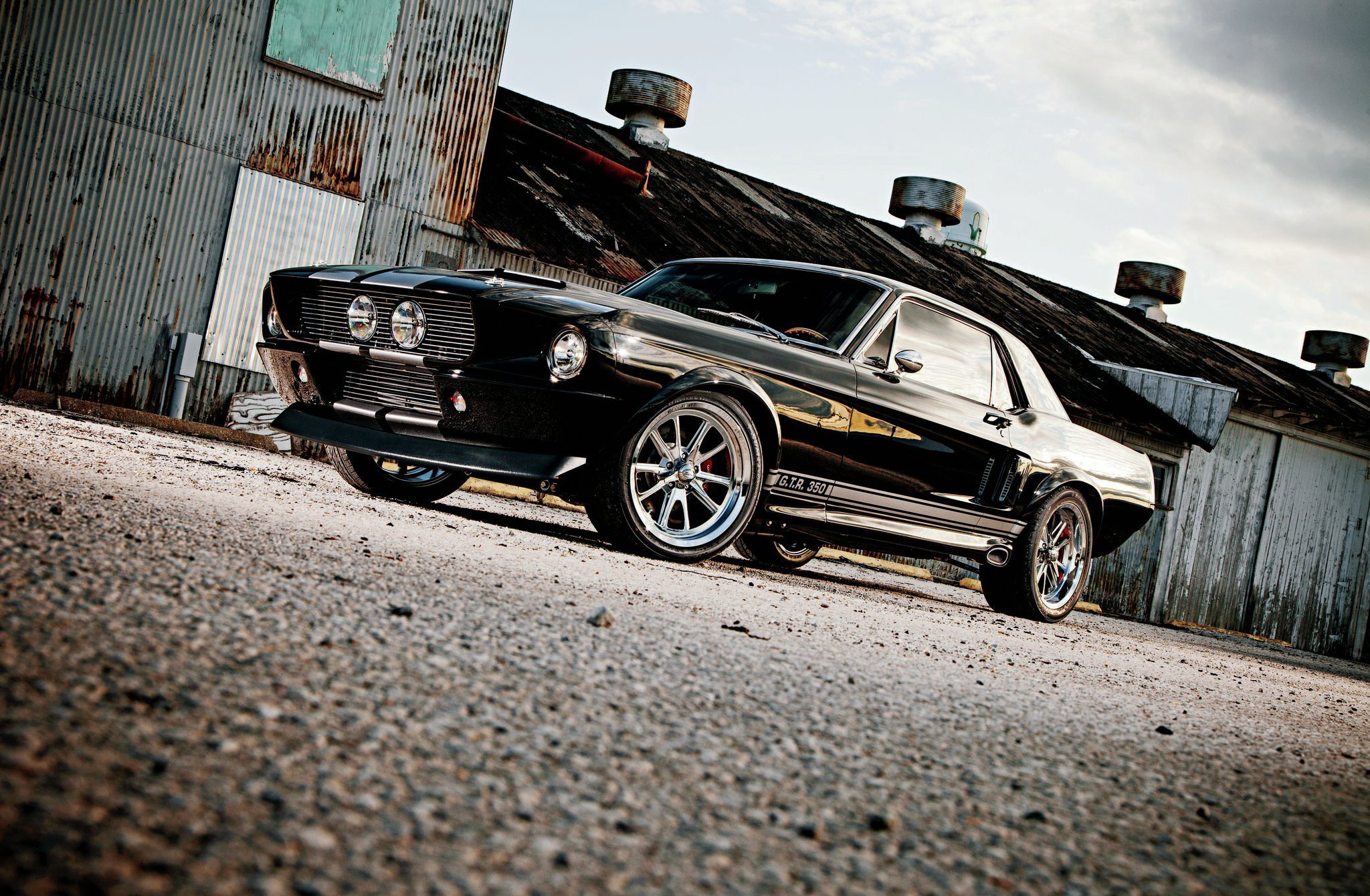 1967, Ford, Mustang, Shelby, Gt350, Super, Street, Pro, Touring, Black, Usa, 2048x1340 01 Wallpaper