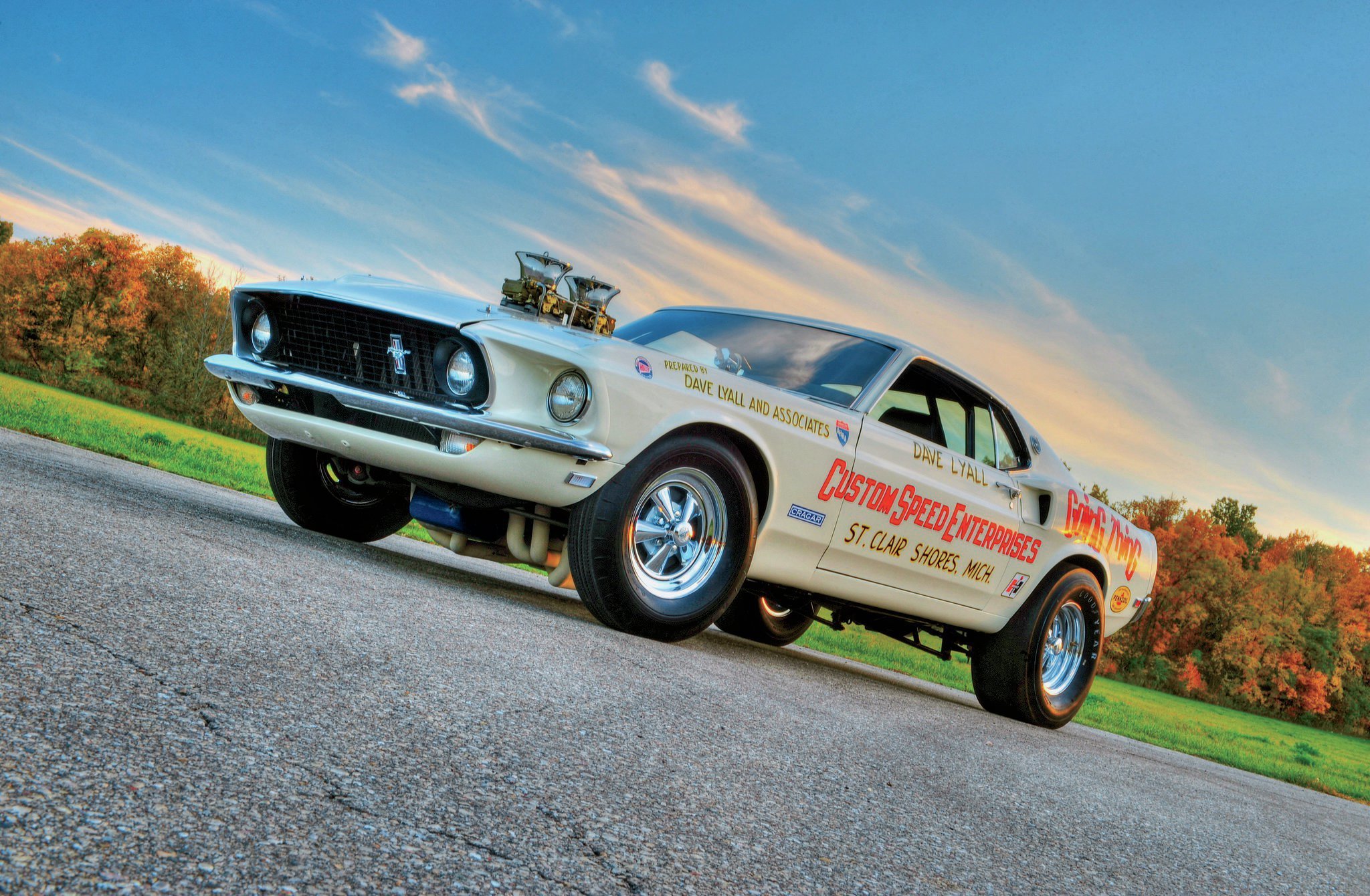1969 Ford Mustang Boss 429 Pro Stock Drag Dragster Race Racing Usa 2048x1340 02
