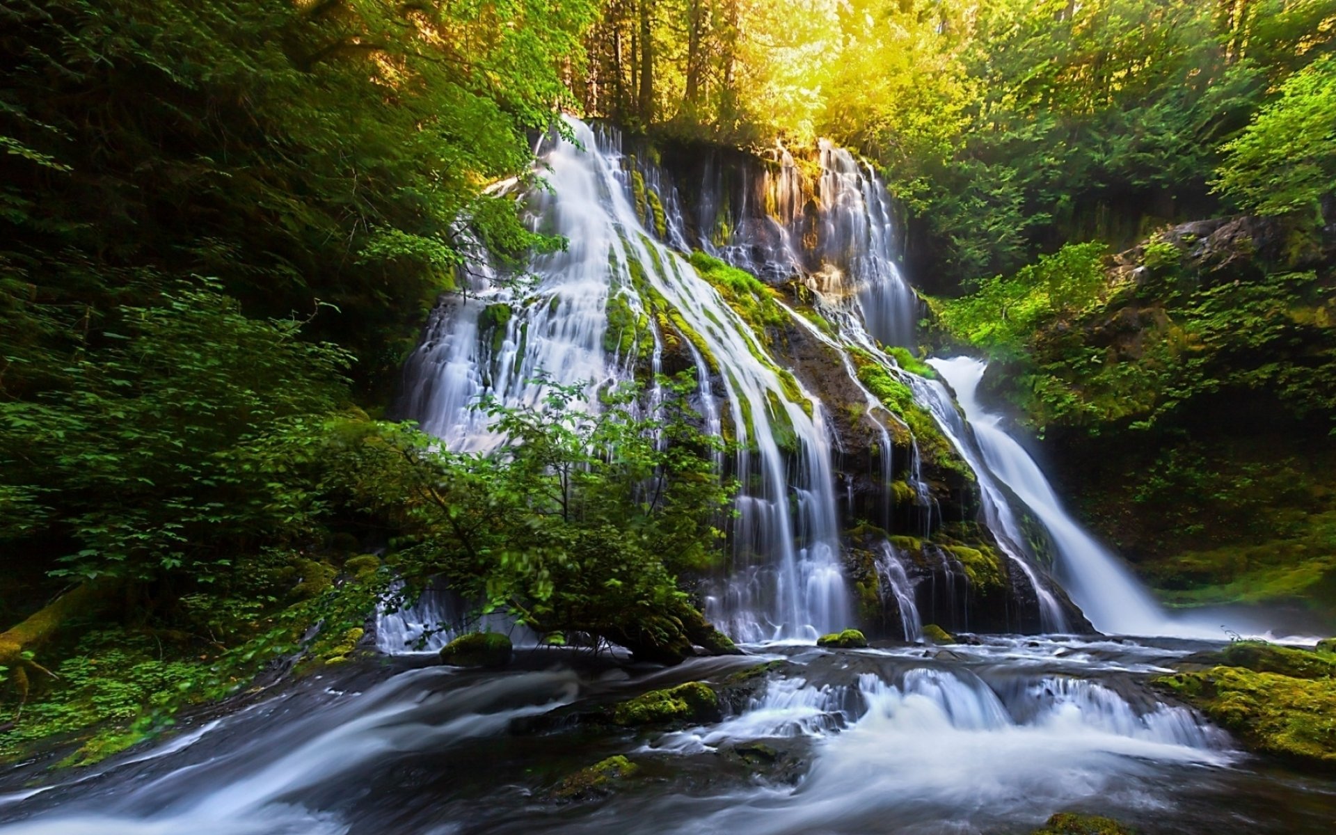 waterfall, River, Landscape, Nature, Waterfalls Wallpaper