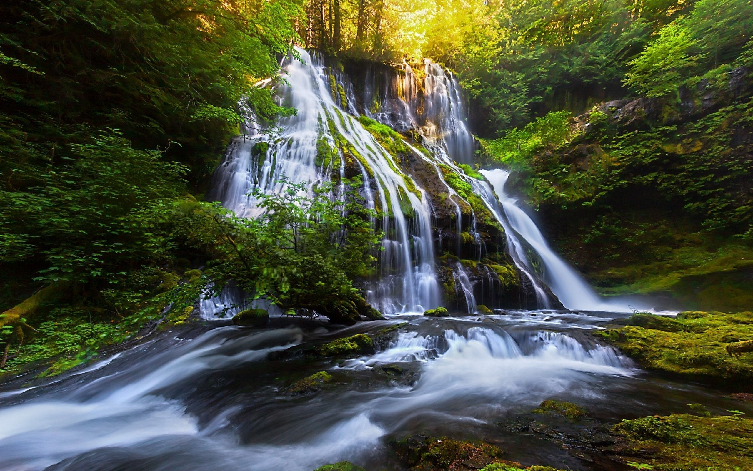 waterfall, River, Landscape, Nature, Waterfalls Wallpaper