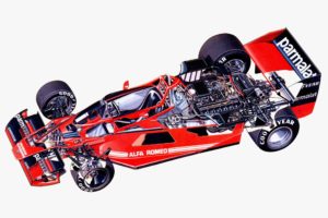formula, One, Sportcars, Cutaway, Technical, Brabham, Bt46, 1978
