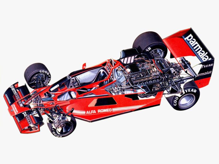 formula, One, Sportcars, Cutaway, Technical, Brabham, Bt46, 1978 HD Wallpaper Desktop Background