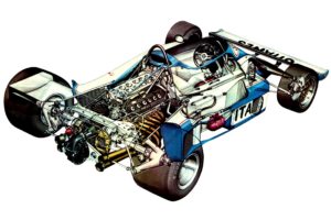 formula, One, Sportcars, Cutaway, Technical, Ligier, Js7, 1977