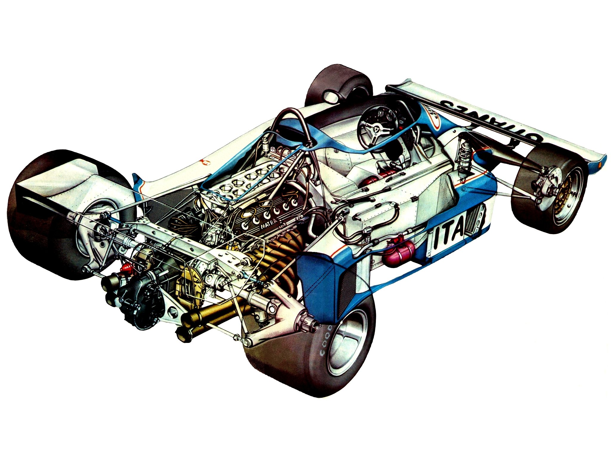 formula, One, Sportcars, Cutaway, Technical, Ligier, Js7, 1977 Wallpaper