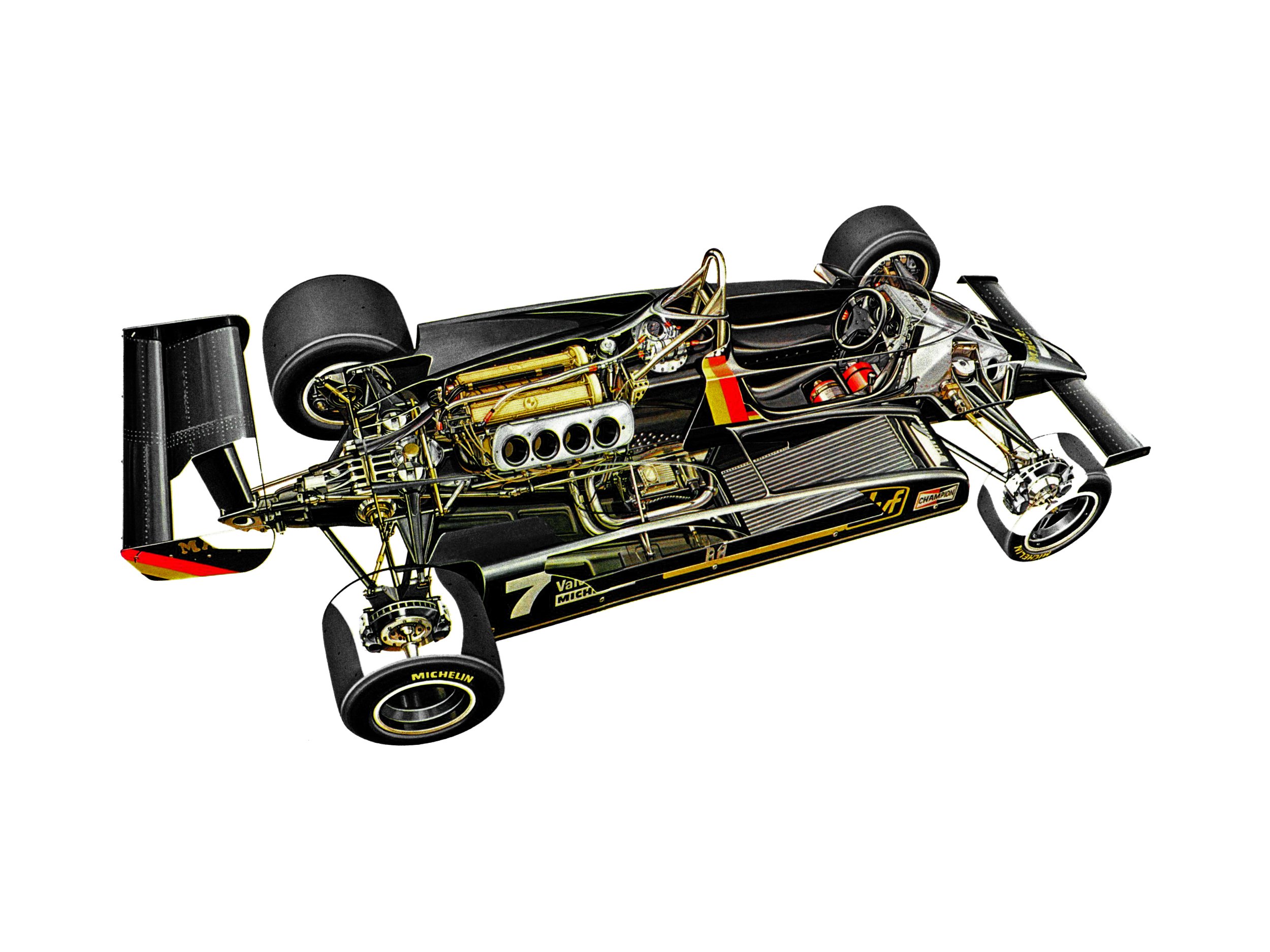 formula, One, Sportcars, Cutaway, Technical, Maurer, Mm 82, 1982 Wallpaper