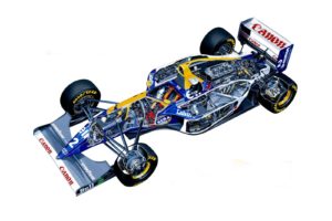 formula, One, Sportcars, Cutaway, Technical, Williams, Fw15c, 1993