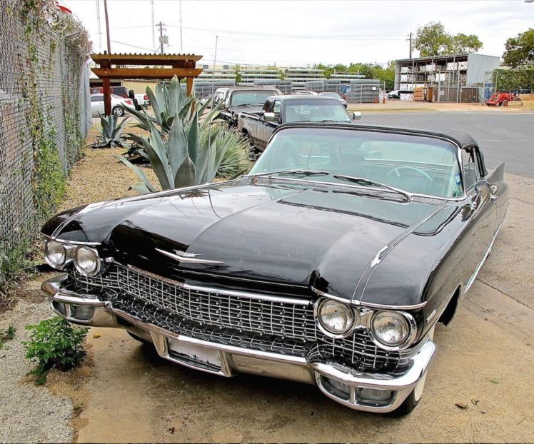 1960, Cadillac, De, Ville, Convertible, Classic, Old, Original, Usa, 1600×1330 HD Wallpaper Desktop Background