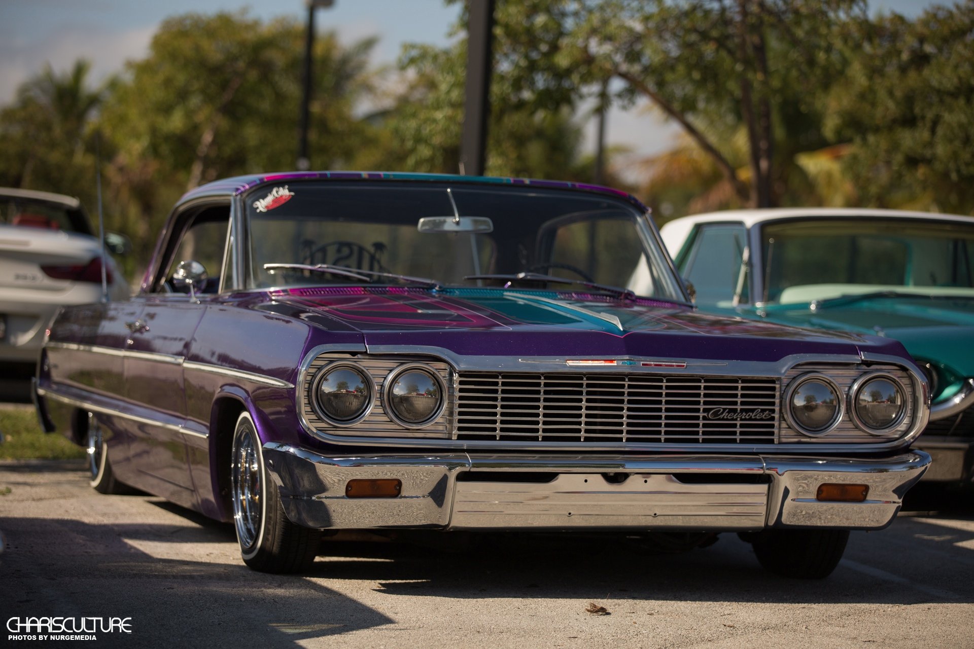 1964, Chevrolet, Chevy, Impala, Coupe, Two, Door, Lowrider, Low, Usa 1920x1280 Wallpaper