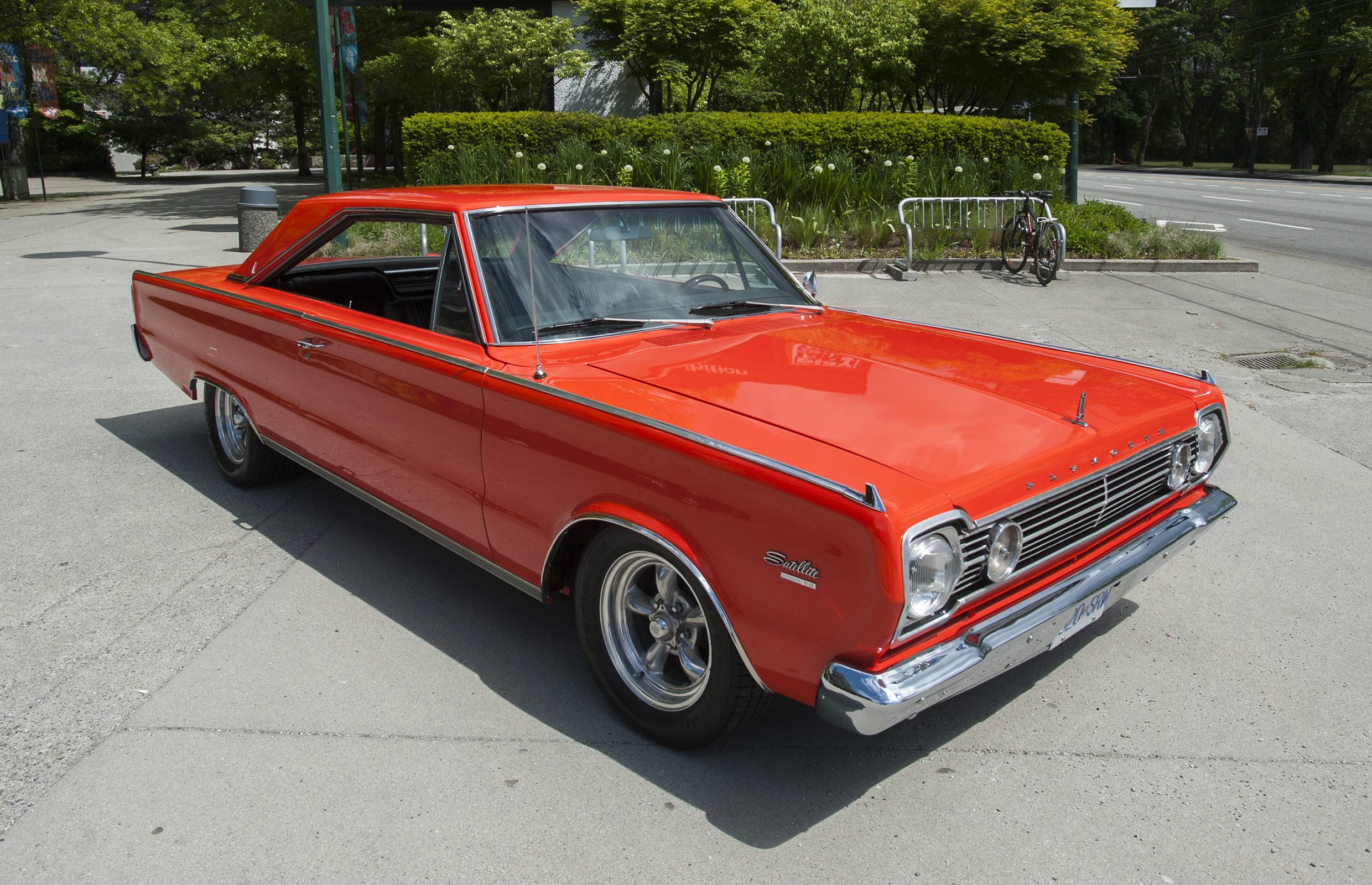 1966, Plymouth, Stellite, Coupe, Muscle, Hardtop, Street, Rod, Rodder, Red, Usa, 2480x1600 02 Wallpaper
