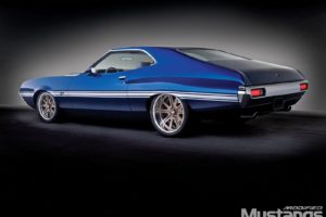1972, Ford, Gran, Torino, Super, Street, Pro, Touring, Blue, Usa, 1600×1200 03