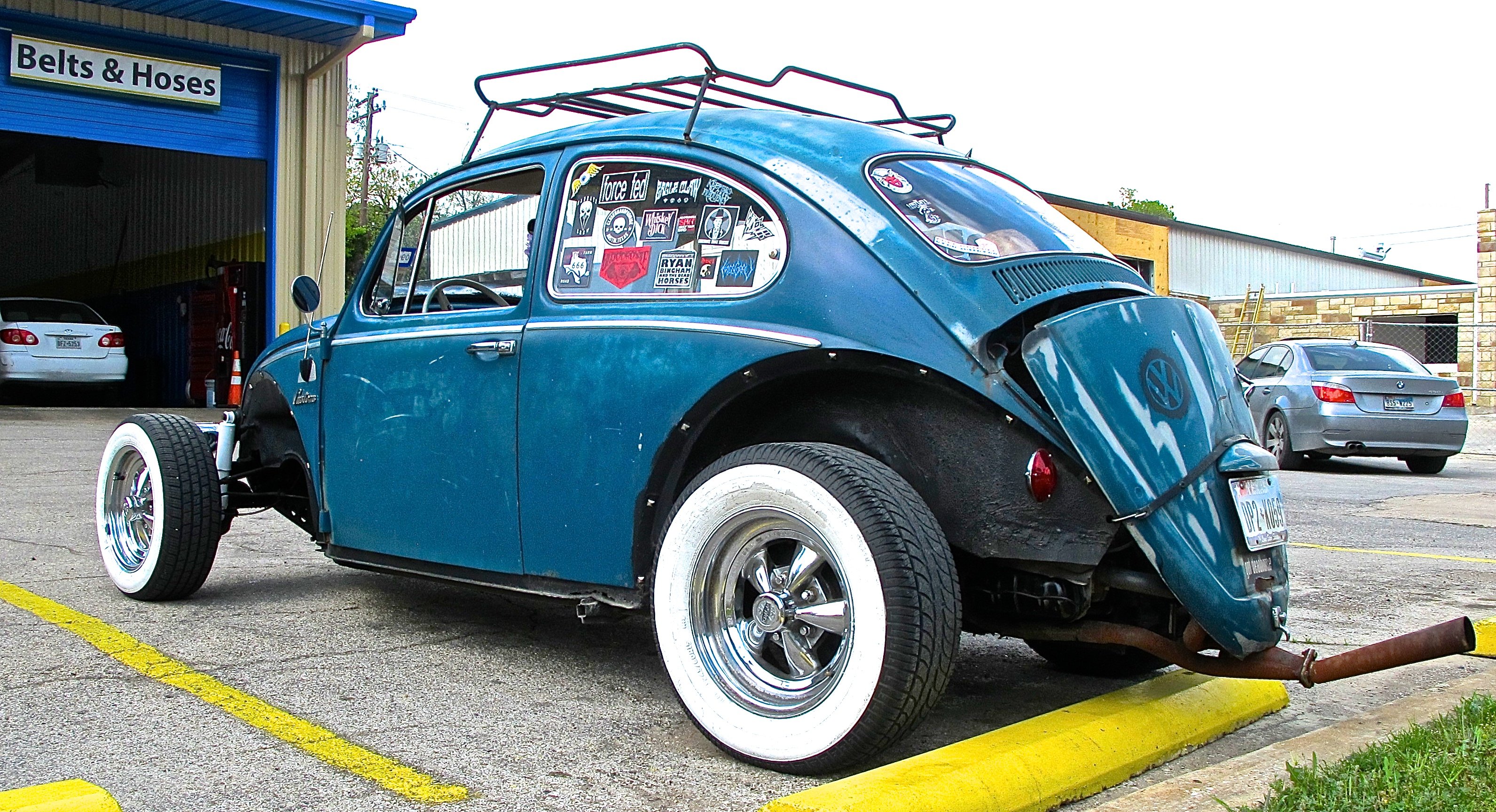 vw, Roosters volkswagen, Custom, 3107x1897 02 Wallpaper