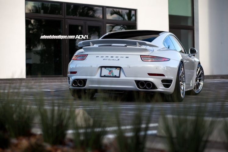 adv, And, Wheels, Gallery, Porsche, 991, Turbo s, Cars, Tuning, White HD Wallpaper Desktop Background