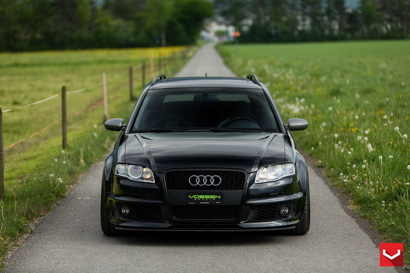 vossen, Wheels, Gallery, Audi, Rs4, Cars, Wagon, Black Wallpaper