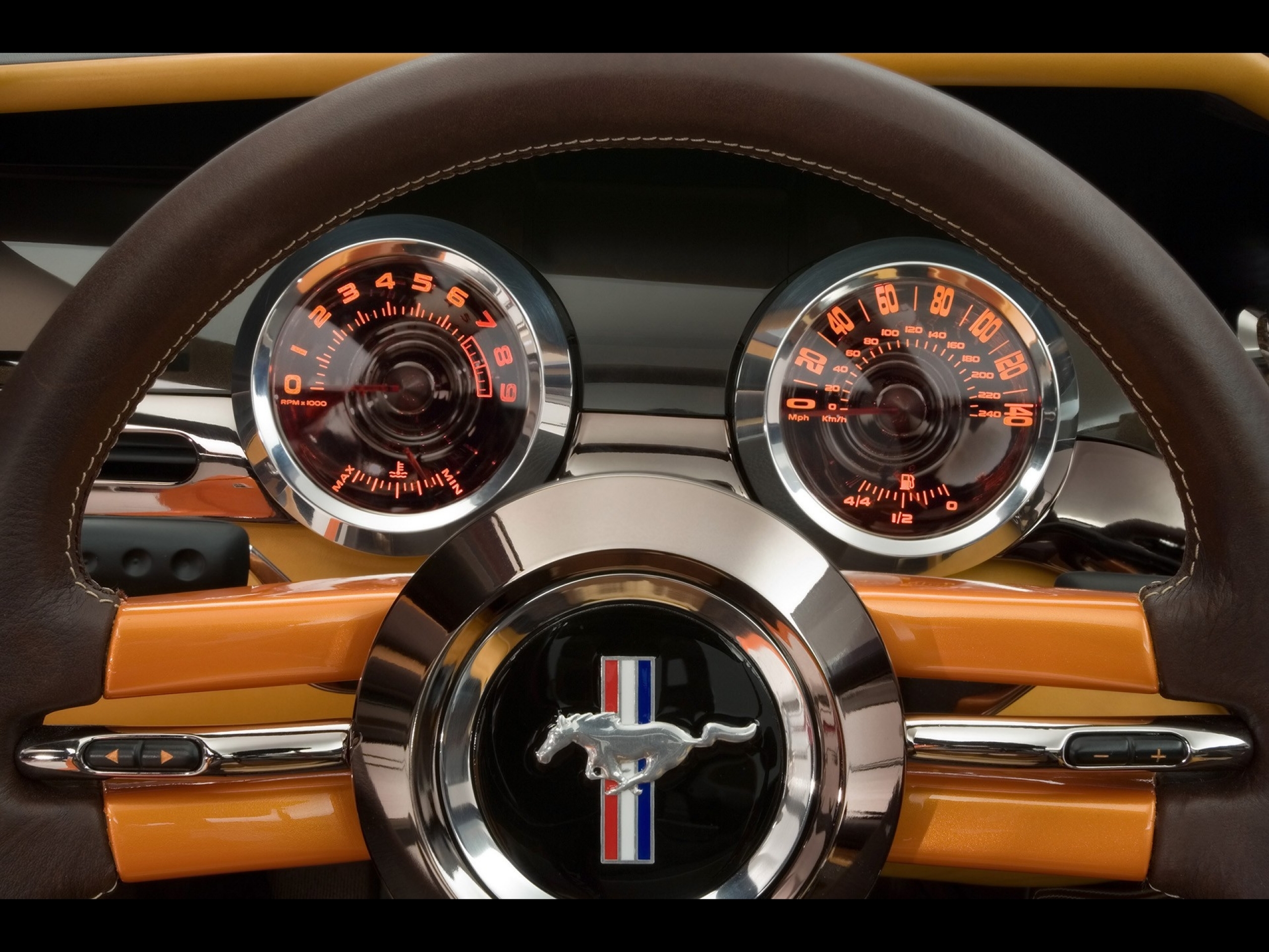 ford, Mustang, Interior Wallpaper