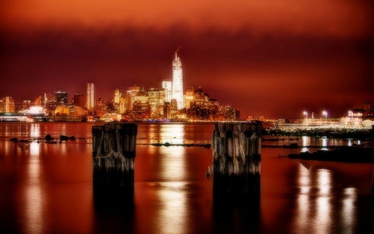 new, York, City, Weehawken, United, States, Lower, Manhattan, New, Jersey HD Wallpaper Desktop Background