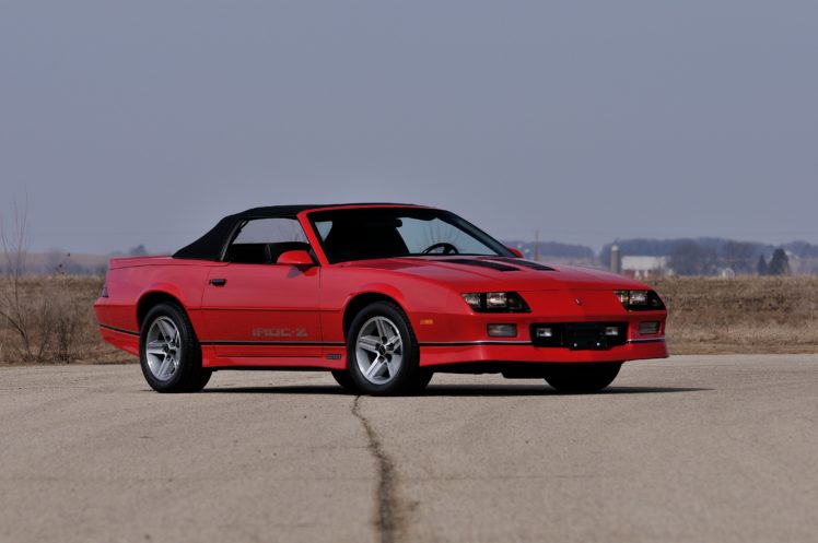 1987, Chevrolet, Camaro, Z28, Convertible, Muscle, Classic, Original, Red, Usa, 4288×2848 01 HD Wallpaper Desktop Background