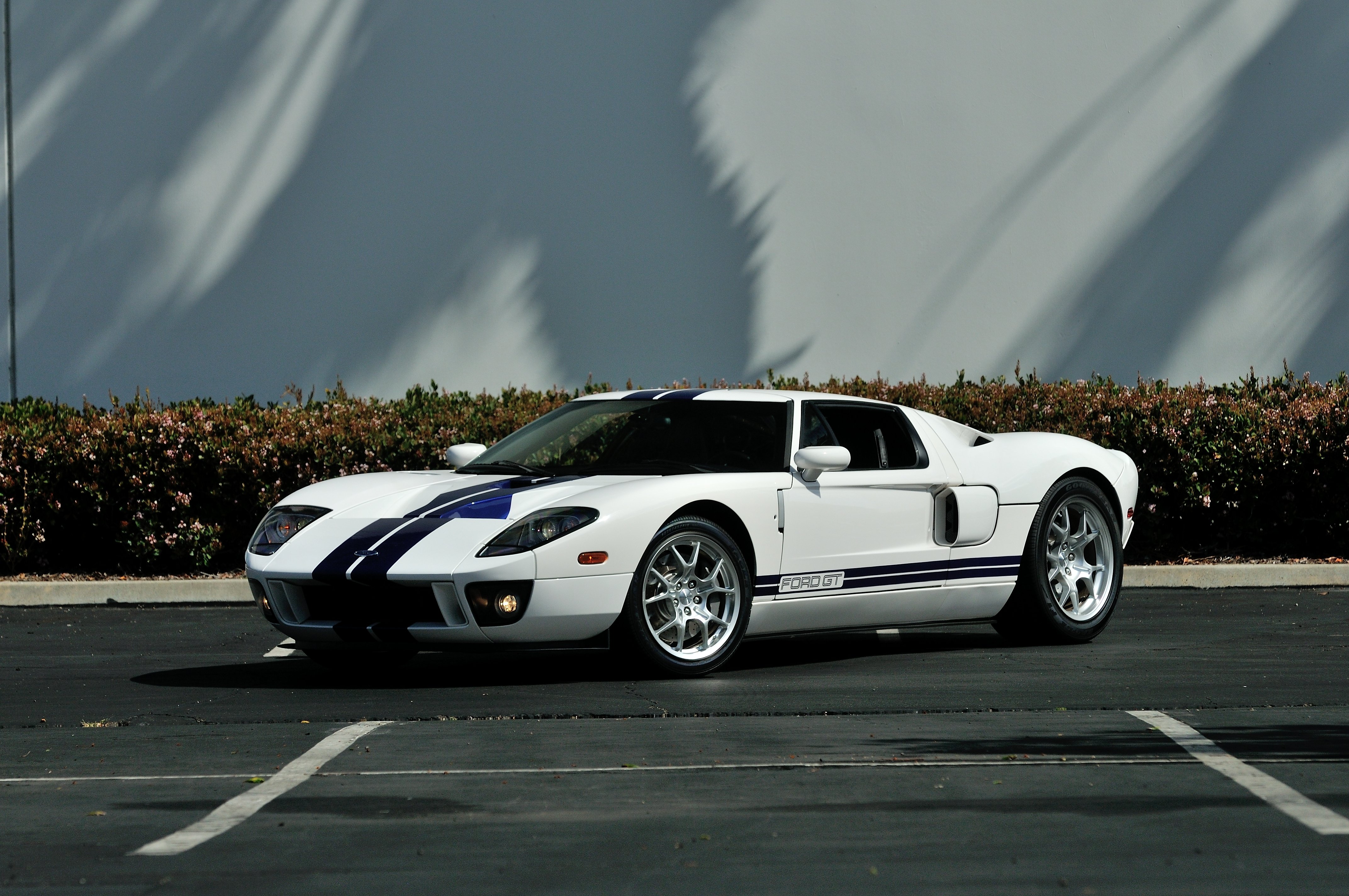 2006, Ford, Gt, Supercar, Super, Car, White, Usa, 4288x2848 01 Wallpaper