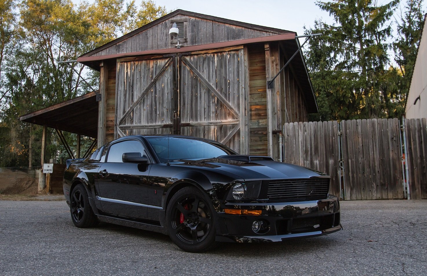 roush, Stage 3, Blackjack, 2008, Ford, Mustang, Modified, Convertible, Cars, Black Wallpaper