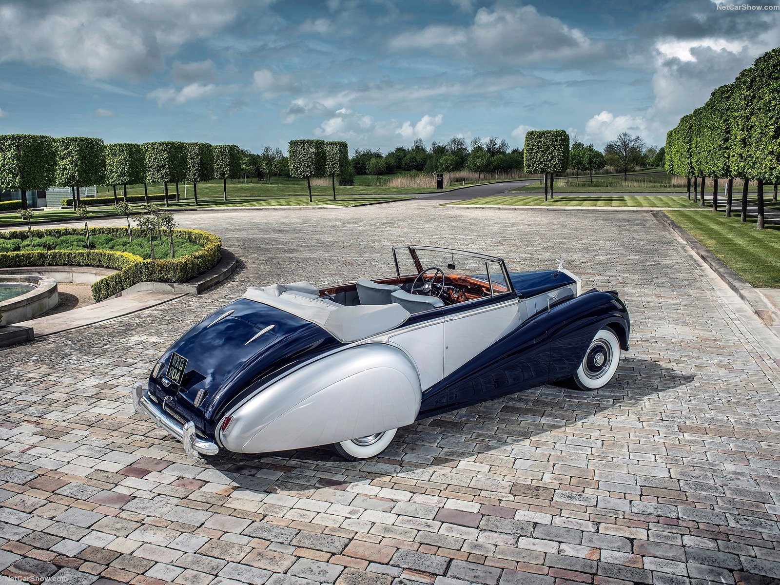 rolls royce, Silver, Dawn, Drophead, 1952, Cars, Convertible, Classic Wallpaper