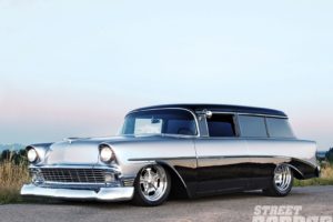 1956, Chevrolet, Chevy, Bel, Air, Nomad, 210, Wagon, Streetrod, Street, Rod, Cruiser, Usa, 1600×1200 01