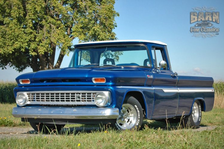 1963, Chevrolet, Pickupc 10, Fleetside, Streetrod, Street, Rod, Hot, Cruiser, Blue, Usa, 1500×1000 03 HD Wallpaper Desktop Background