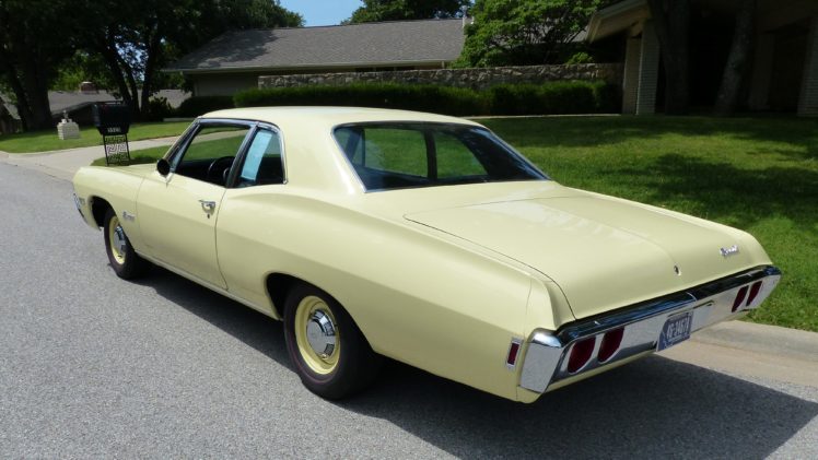 1968, Chevrolet, Biscayne, Sedan, Two, Door, 427, Classic, Old, Original, Usa, 4000×2250 04 HD Wallpaper Desktop Background