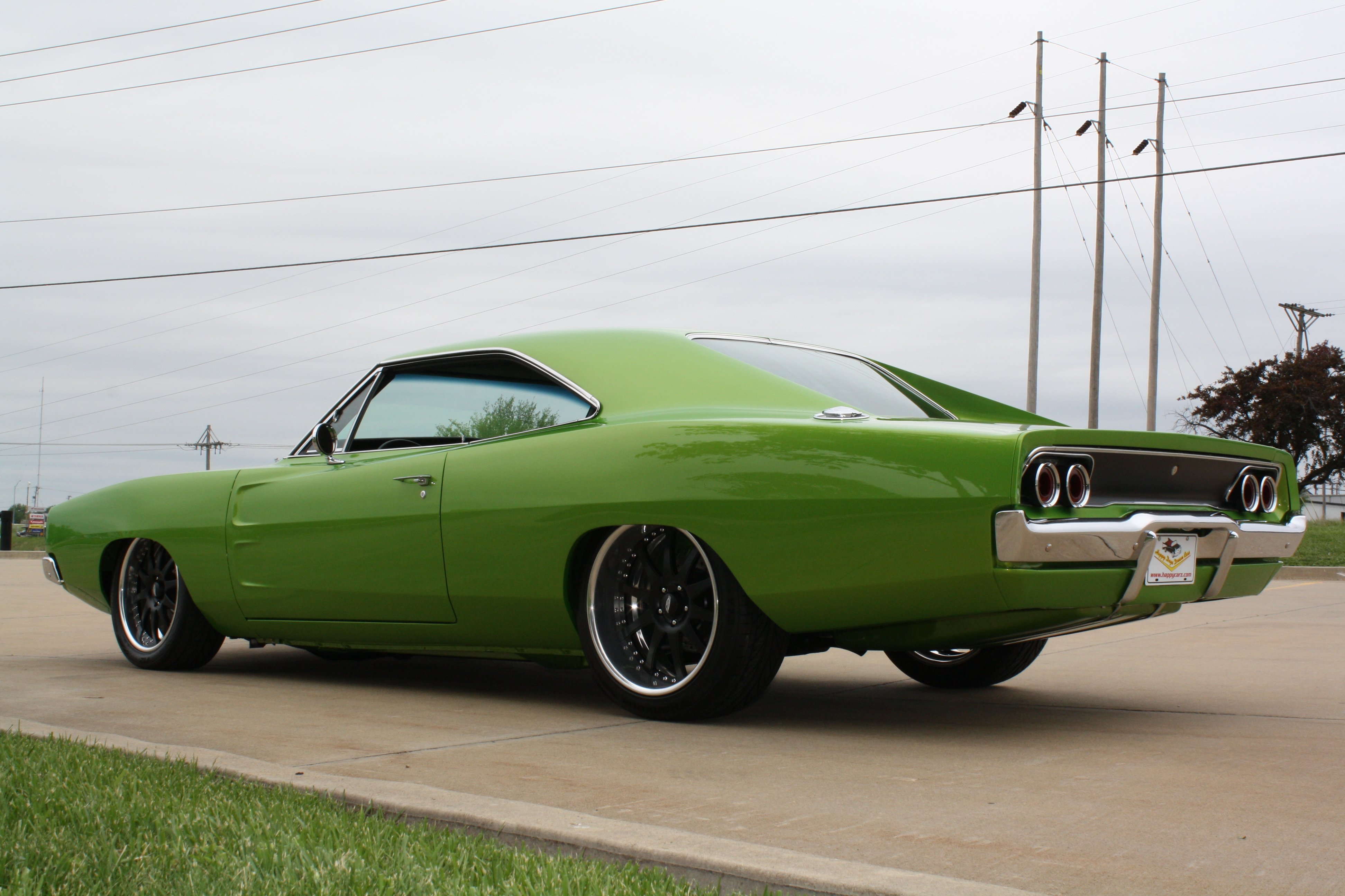 1968, Dodge, Charger, Rt, Streetrod, Street, Rod, Hot, Low, Muscle, Usa, 2888x2592 02 Wallpaper