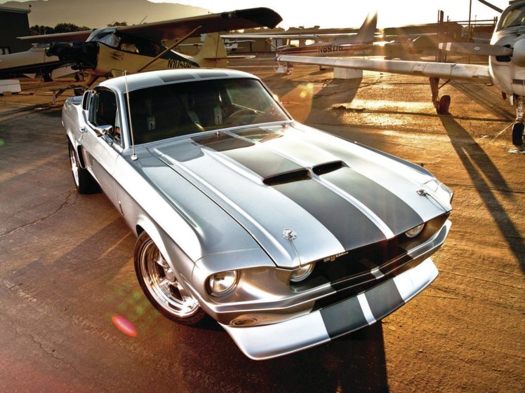 1968, Ford, Mustang, Fastback, Shelby, Gt, 350, Streetrod, Street, Rod, Hot, Supercar, Usa, 1600×1220 03 HD Wallpaper Desktop Background