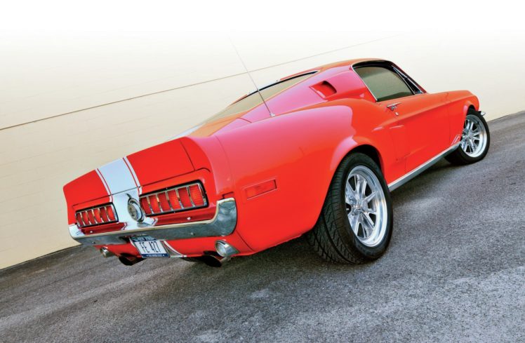 1968, Ford, Mustang, Fastback, Shelby, Gt, 350, Streetrod, Street, Rod, Hot, Supercar, Usa, 2048×1340 04 HD Wallpaper Desktop Background