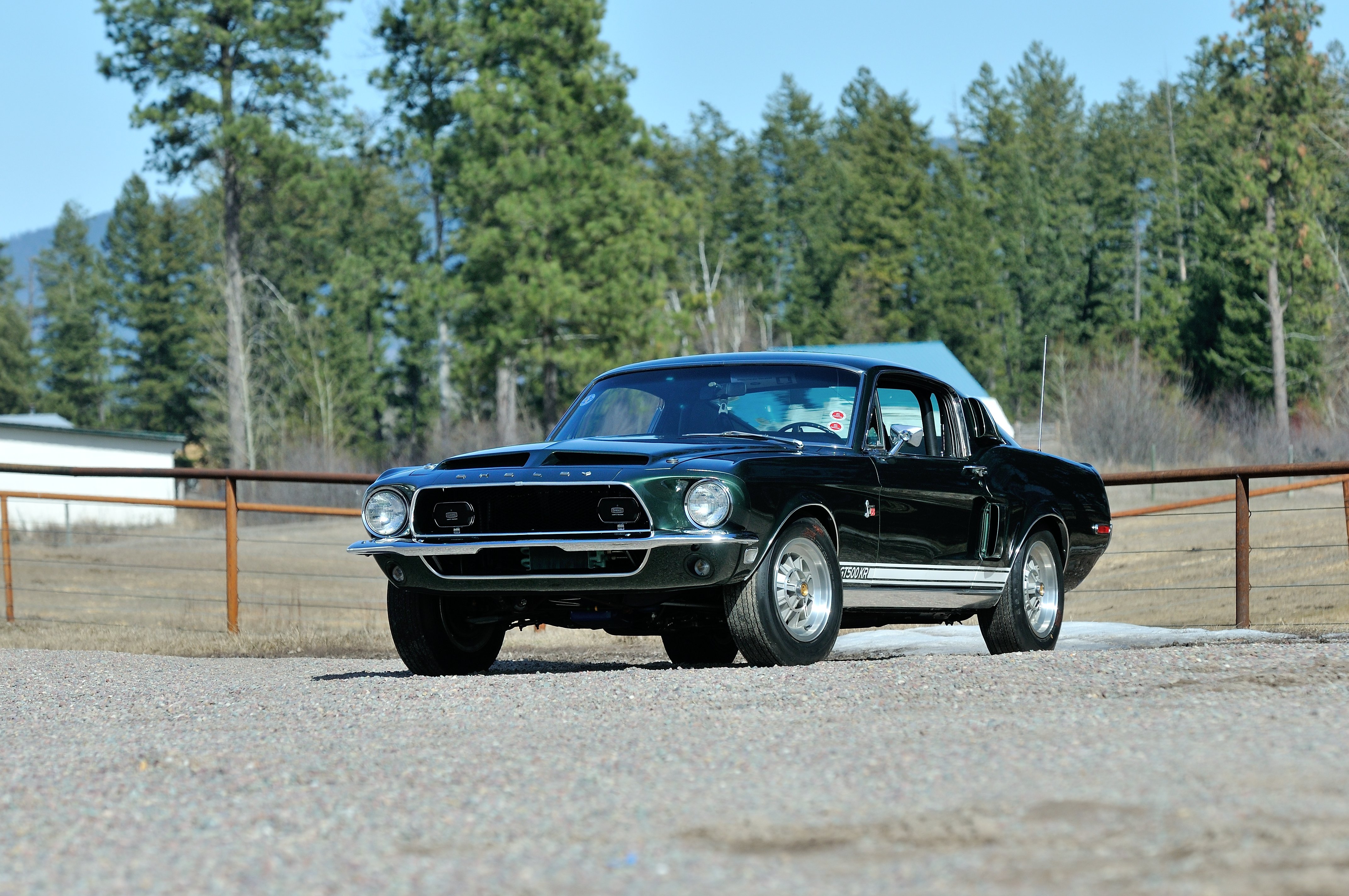1968, Ford, Mustang, Shelby, Gt500kr, Fastback, Muscle, Classic, Old, Original, Usa, 4288x2848 01 Wallpaper