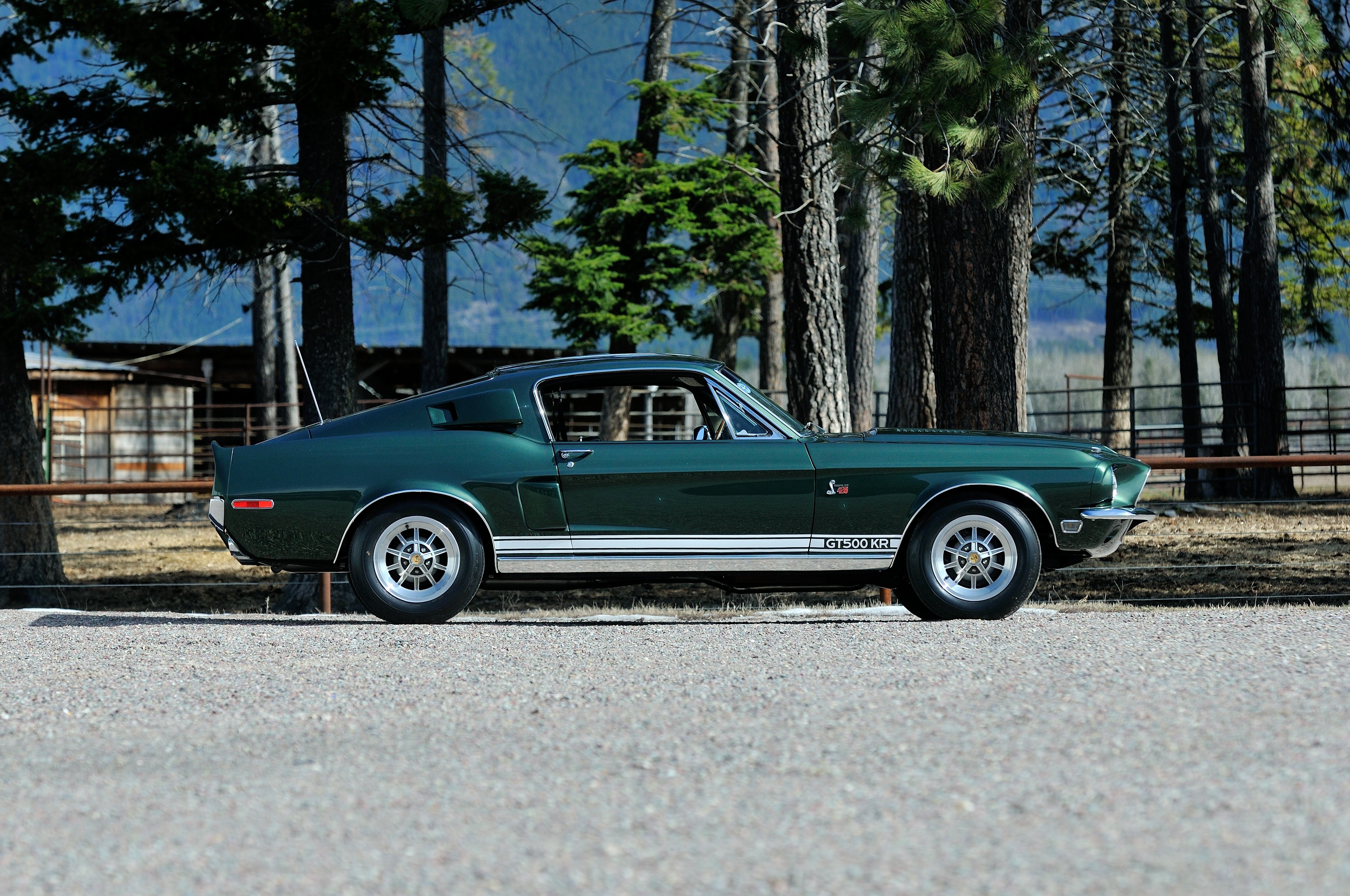 1968, Ford, Mustang, Shelby, Gt500kr, Fastback, Muscle, Classic, Old, Original, Usa, 4288x2848 02 Wallpaper