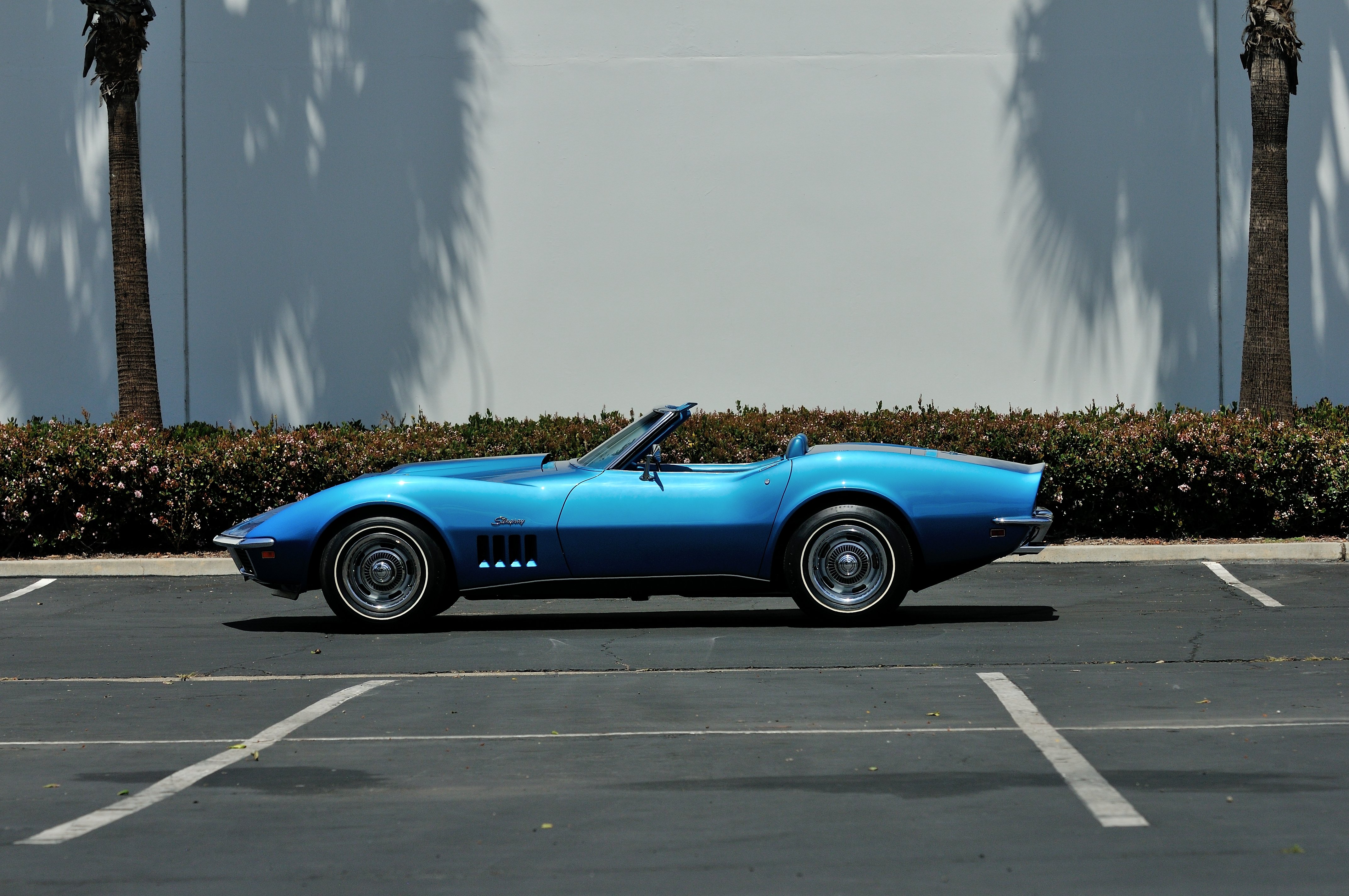 1969, Chevrolet, Corvette, 427, L88, Convertible, Muscle, Classic, Old, Original, Blue, Usa, 4288x2848 02 Wallpaper