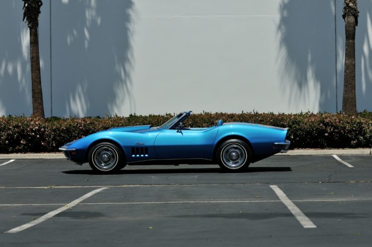 1969, Chevrolet, Corvette, 427, L88, Convertible, Muscle, Classic, Old, Original, Blue, Usa, 4288×2848 02 HD Wallpaper Desktop Background