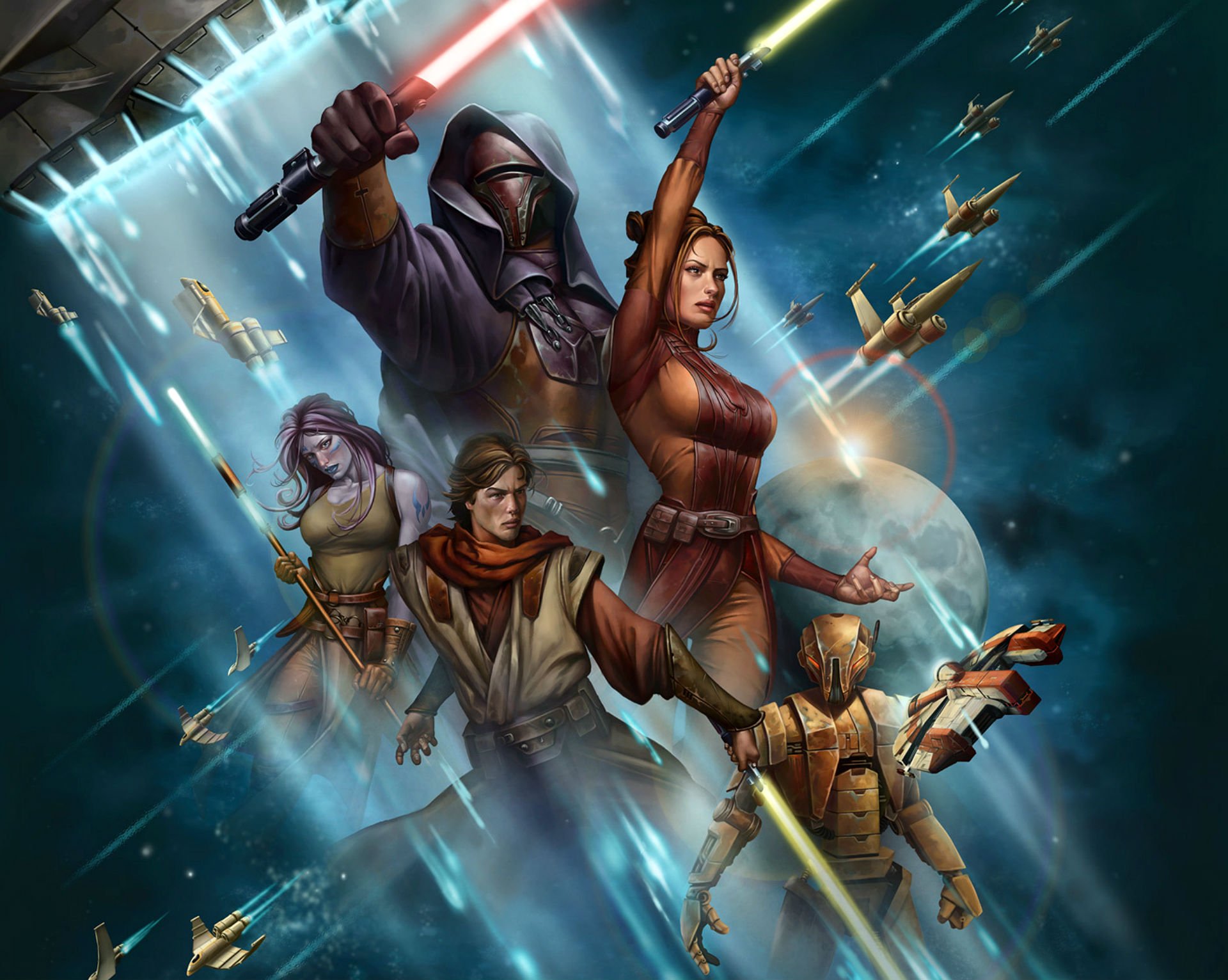 star-wars-knights-old-republic-sci-fi-futuristic-action