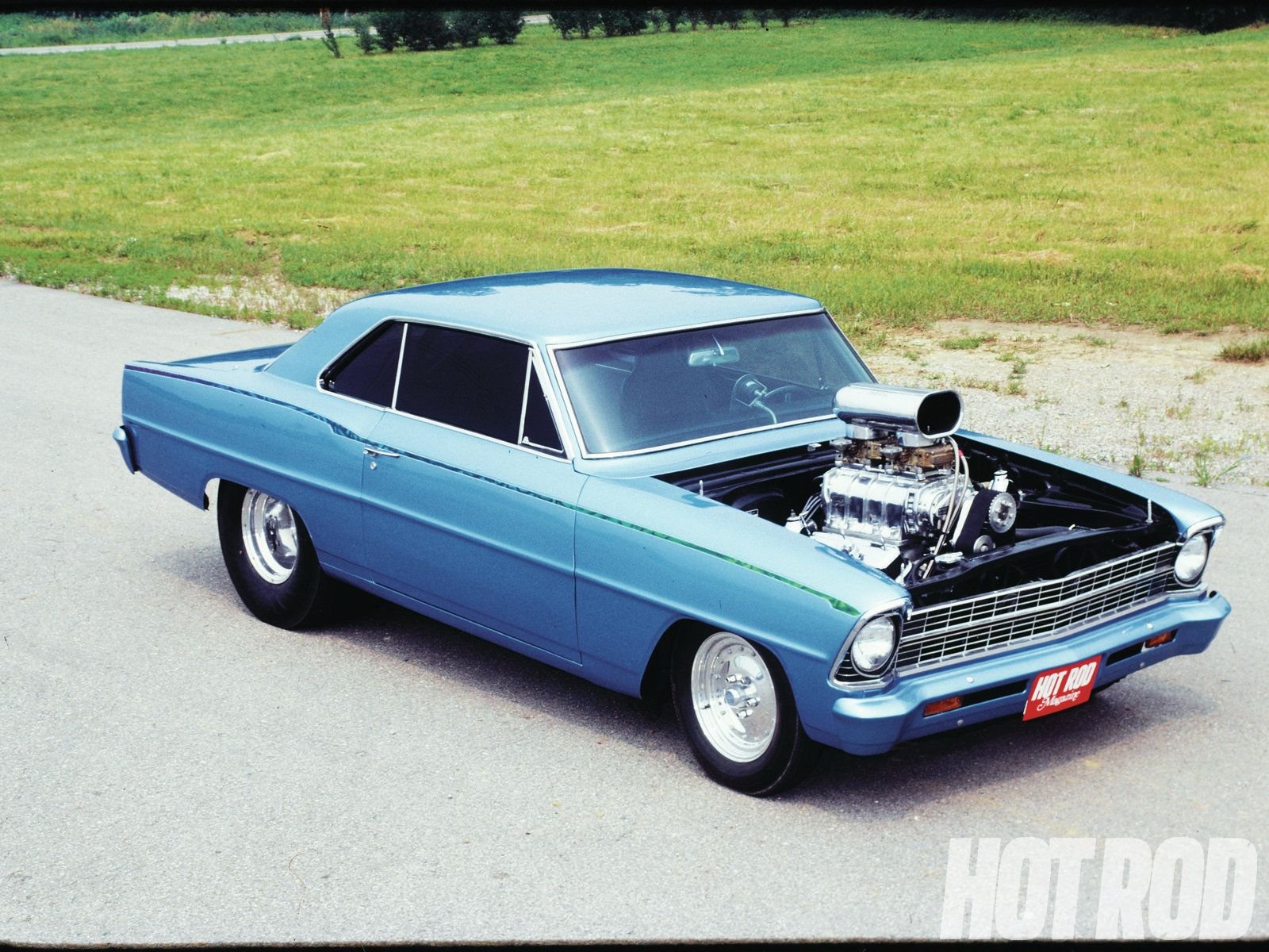 1967, Chevrolet, Chevy, Nova, Pro, Street, Drag, Hot, Rod, Usa, 1600x1200 Wallpaper